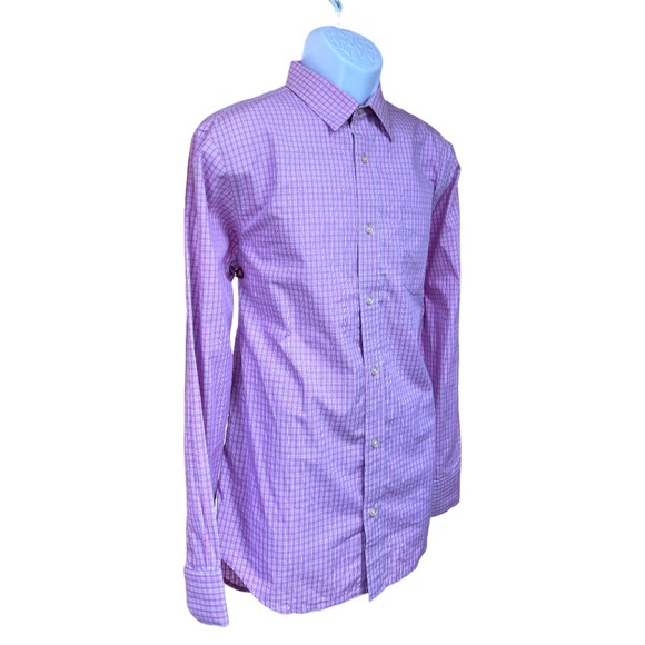 SzL 16-16.5 Banana Republic Slim Fit Non Iron Long Sleeve Button Down - Picture 3 of 6